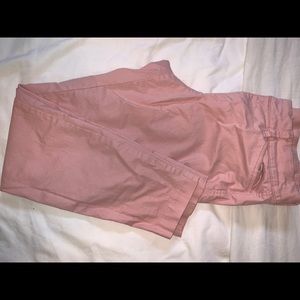 Pink Old Navy Pixie Chinos